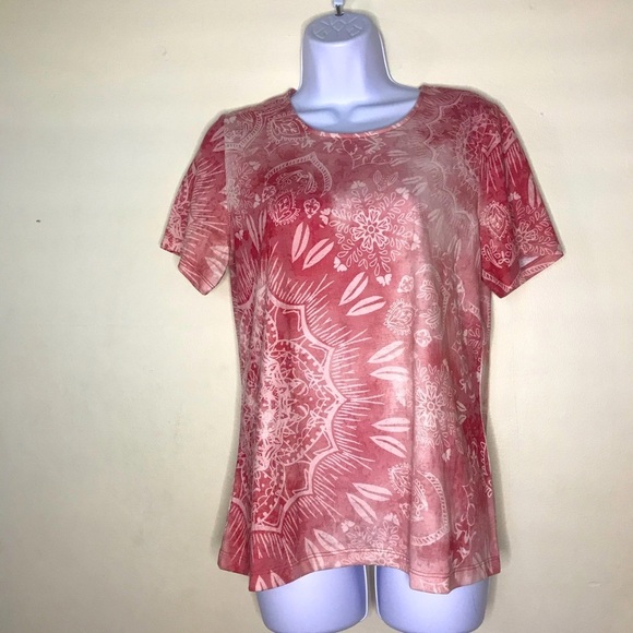 Christopher & Banks Medallion Burnout Tee - Picture 14 of 16